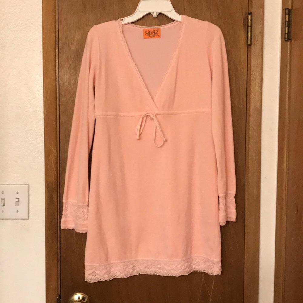 Little pink long sleeve dress